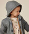 Warme Baby-Regenjacke grün THUYA