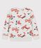 Kinder-Sweatshirt aus Molton beige MONTELIMAR/weiss MULTICO