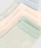 3er-Set Babysocken mit Ringelstreifen aus Baumwolle variante 1