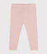 Baby-Leggings aus einfarbiger Baumwolle