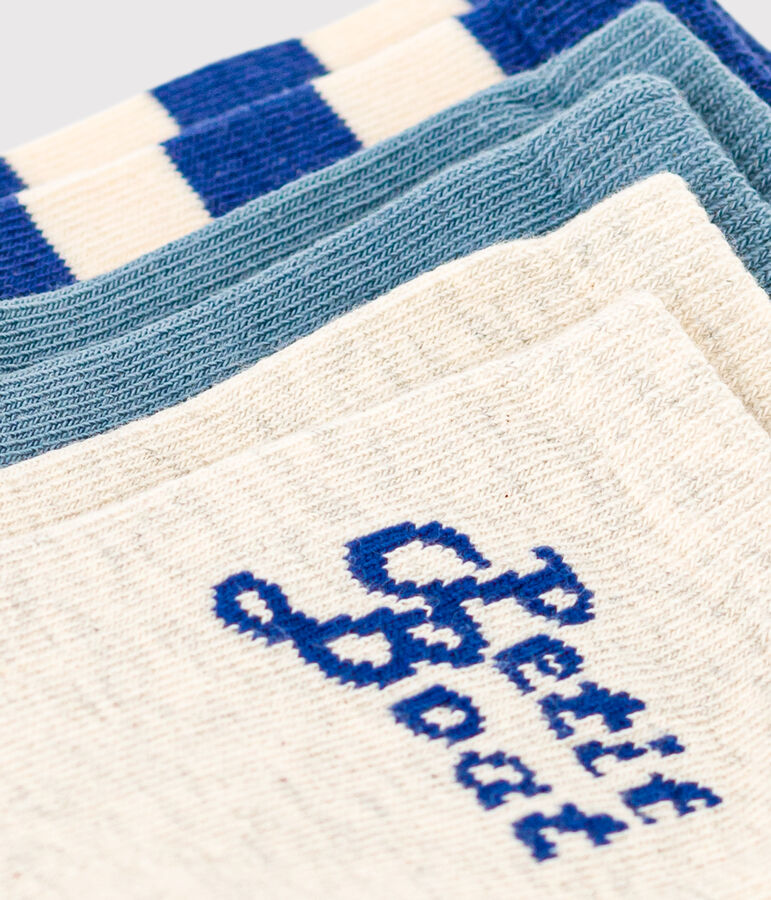 3er-Set Kindersocken &bdquo;Petit Boat&ldquo; variante 1