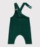 Langbeinige Baby-Latzhose aus einfarbigem Feincord TREE