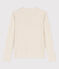 Damen-T-Shirt mit Tunikaausschnitt beige MONTELIMAR CHINE