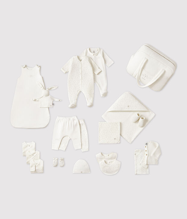 Baby-Kliniktasche aus Baumwolle vielfarbig