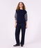 Lang&auml;rmeliges Damen-Streifenshirt Marini&egrave;re aus Baumwolle blau/weiss