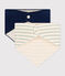 2 Baby-Bandanas aus Frottee variante 1