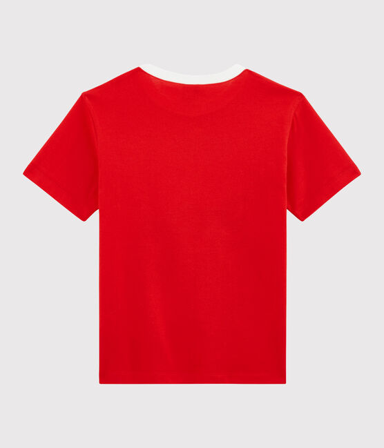 Kinder-T-Shirt für Jungen rot TERKUIT