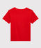 Kinder-T-Shirt für Jungen rot TERKUIT