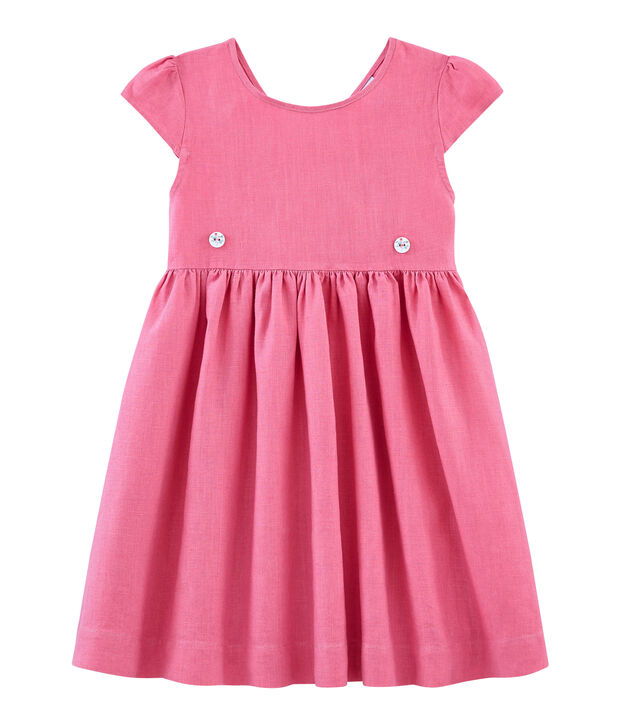 Kinder-Kleid M&auml;dchen rosa