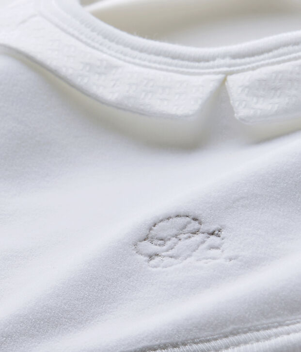Unisex-Baby-L&auml;tzchen aus Nicki weiss