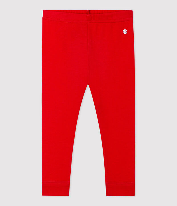 Baby-Leggings aus Bio-Baumwolle rot
