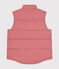 Kinder-Steppweste aus gestepptem Doppeljersey rosa ROSEWOOD