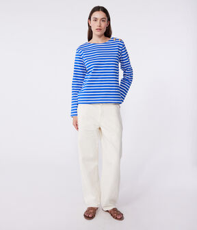 blau PERSE/weiss MARSHMALLOW