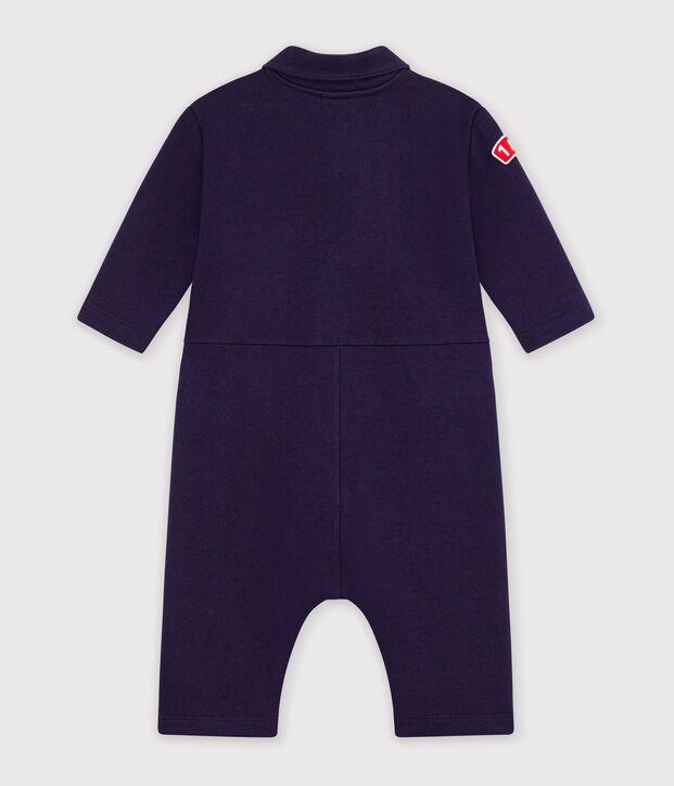 Langer Baby-Overall aus einfarbiger Baumwolle SOIR