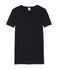 Einfarbiges kurzarm-t-shirt damen schwarz NOIR