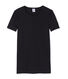 Einfarbiges kurzarm-t-shirt damen