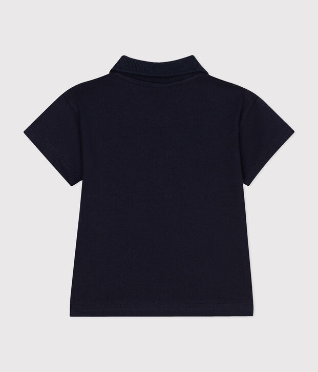 Kurz&auml;rmeliges Baby-Poloshirt aus Baumwolle SMOKING