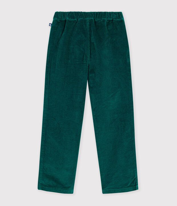 Kinder-Hose mit geradem Schnitt aus Feincord TREE