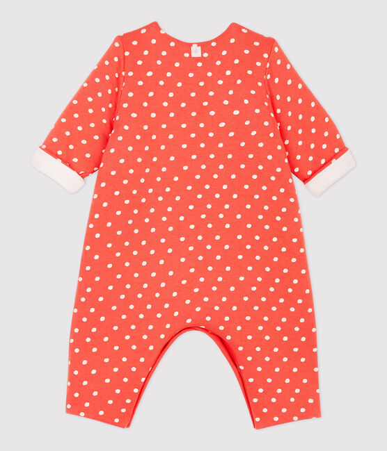 Langer Baby-Overall aus Bio-Baumwolle mit Punktmuster OURSIN/ ECUME