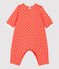 Langer Baby-Overall aus Bio-Baumwolle mit Punktmuster OURSIN/ ECUME
