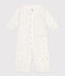 Bedruckter Kombi-Overall aus Baumwolle weiss MARSHMALLOW/weiss MULTICO