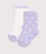 2er-Set Baby-Socken aus Baumwolle mit Herzmotiv