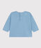 Langärmeliges Baby-T-Shirt aus Jersey blau AZUL