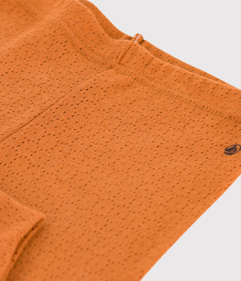 Baby-Leggings aus Baumwolle braun