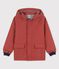 KLASSISCHE KINDER-REGENJACKE AUS RECYCELTEM MATERIAL braun OMBRIE
