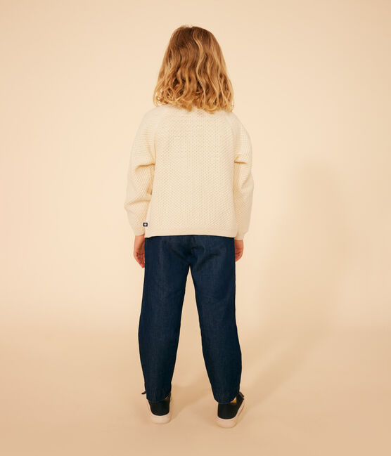 Cardigan aus Baumwolle Kinder/Mädchen naturfarben AVALANCHE