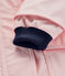 Klassissche Petit Bateau-Baby-Regenjacke für Mädchen rosa MINOIS