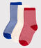 3er-Set Kindersocken für Mädchen variante 1