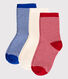3er-Set Kindersocken für Mädchen