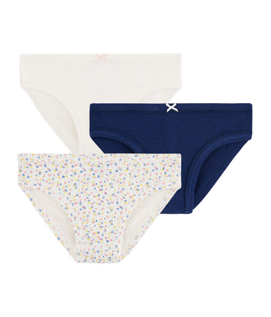 Trio Unterhosen Aus Leine Baumwolle Fur Kleine Madchen Petit Bateau