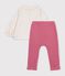 Baby-Set aus Baumwolle mit Blumenmuster vielfarbig