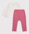 Baby-Set aus Baumwolle mit Blumenmuster vielfarbig