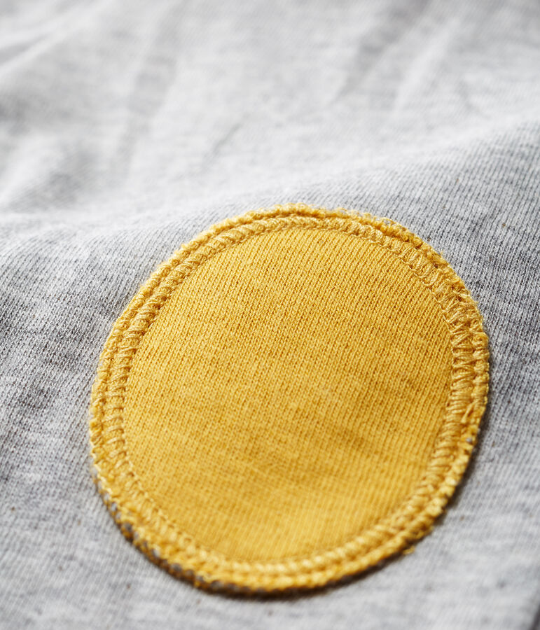 Baby-Hose aus Doppeljersey grau