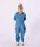 Langer Kinder-Overall aus Baumwolle blau DENIM CLAIR