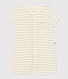 Kurzer Baby-Overall aus Bouclé-Frottee