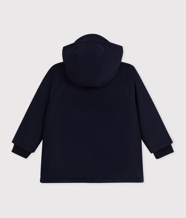 Einfarbiger Kinder-Parka halblang SMOKING