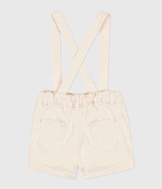 Baby-Shorts mit Trägern aus Denim naturfarben AVALANCHE