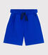 Kinder-Bermudashorts aus einfarbiger Baumwolle