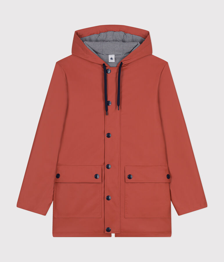 Klassische Damen/Herren-Regenjacke braun