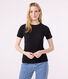 Damen-T-Shirt L’ICONIQUE aus Baumwolle mit Mäusezähnchen