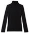 Einfarbiger Unterziehpullover für Damen schwarz NOIR