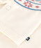 2-teiliges Baby-Set Cardigan aus Jacquardstrick weiss MARSHMALLOW/rosa CHARME