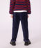 Kinder-Hose mit geradem Schnitt aus Feincord SMOKING
