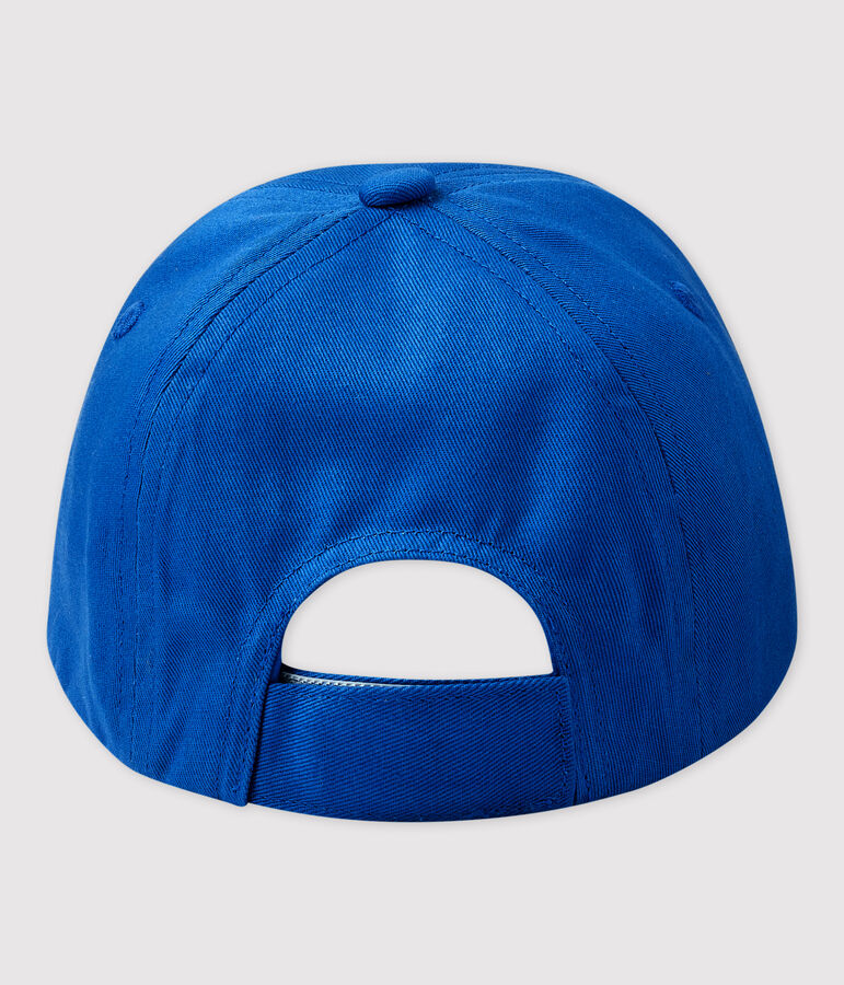 Baby-Cap mit Stickerei. blau