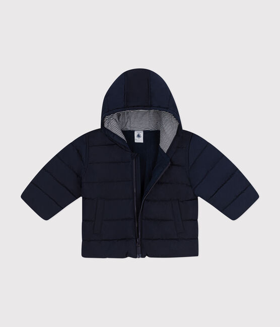 Baby-Anorak mit Fleece-Futter blau SMOKING