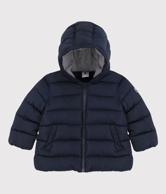 Recycelter Baby-Anorak blau SMOKING